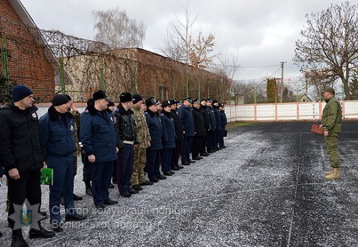 Резонансні справи і порядок у суді: волинські силовики провели навчання