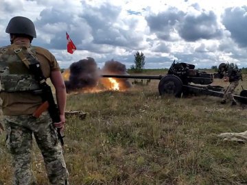 На Волині тривають навчання артилеристів тероборони