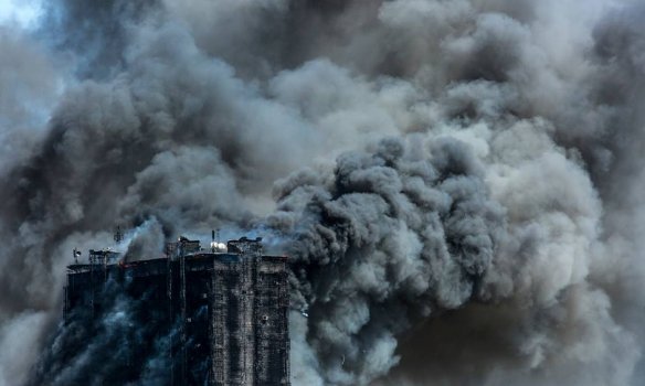 У Баку - величезна пожежа. ФОТО