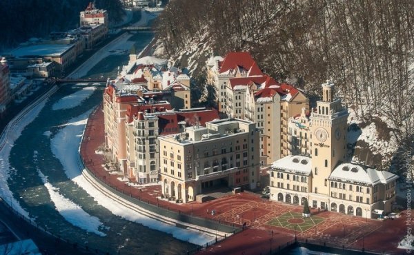 Олімпійські об'єкти в Сочі з висоти пташиного польоту. ФОТО