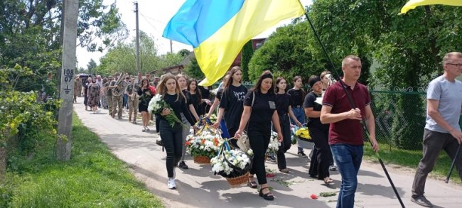 На Волині попрощалися з Героєм Михайлом Муковозом, який віддав життя за Україну