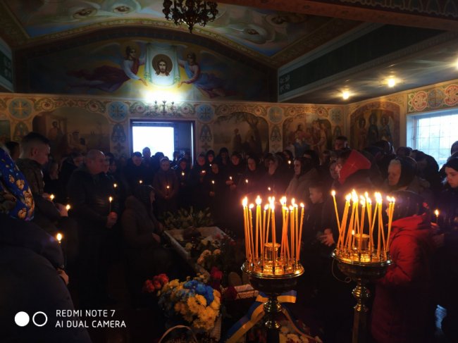 В перший день нового року на Волині попрощалися з Героєм Богданом Багликом. ВІДЕО