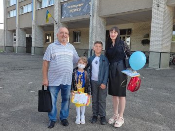 Шестирічна волинянка, якій пересадили серце, пішла в перший клас. ВІДЕО