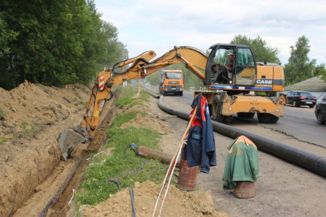 У Нововолинську проводять капітальну реконструкцію водопроводу. ФОТО