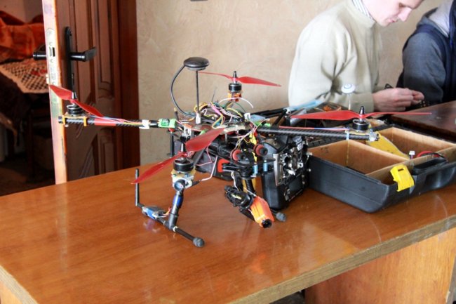 Викладач луцького вишу створює безпілотники. ФОТО