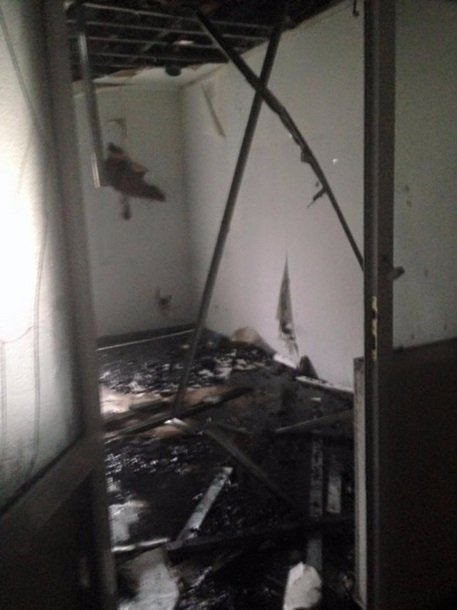 В Одесі горів волонтерський центр