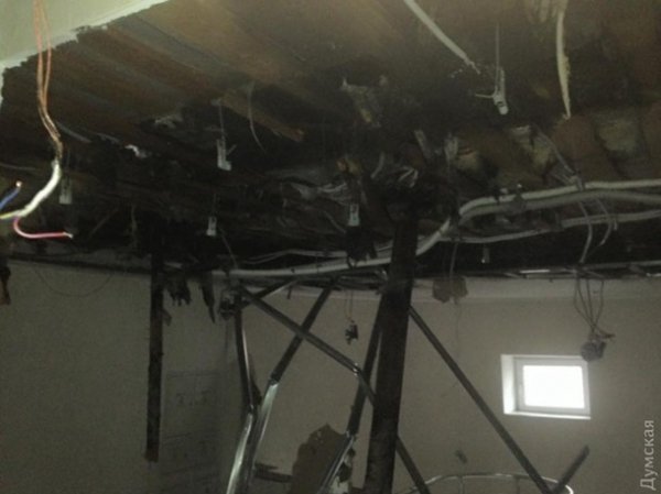 В Одесі горів волонтерський центр