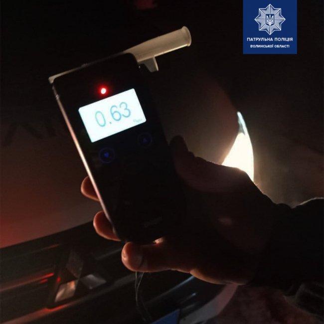 Пересів на пасажирське сидіння: у Луцьку п'яний водій хотів обдурити патрульних. ФОТО