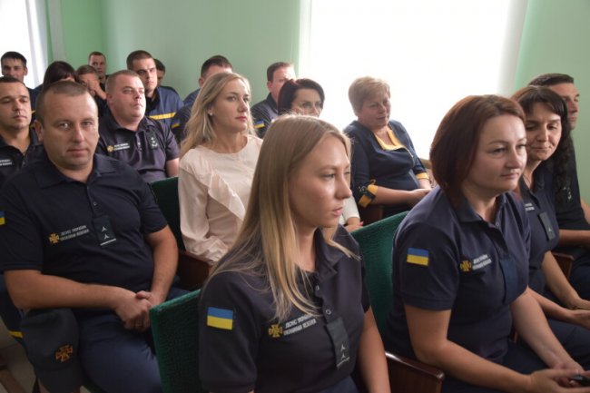 Як волинських рятувальників вітали з професійним святом. ФОТО