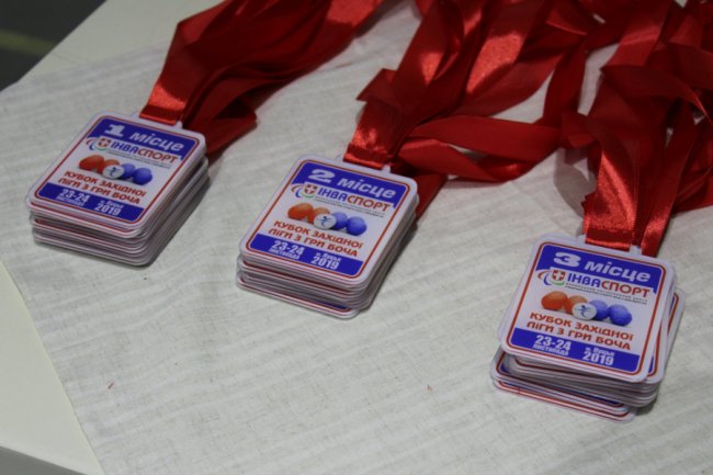 Волиняни з інвалідністю стали призерами Кубку Західної ліги з гри боча