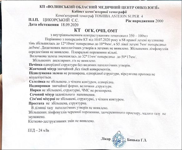 Курс лікування на місяць коштує 30 тисяч: 20-річному хлопцю потрібна допомога у боротьбі з онкологією 