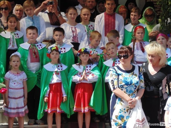 У Луцьку - святкове богослужінян за участю патріарха Філарета. ФОТО