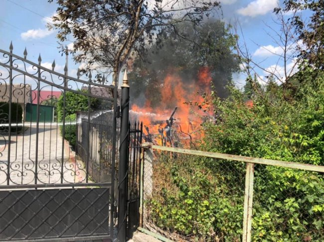 У Володимирі-Волинському – пожежа. ФОТО