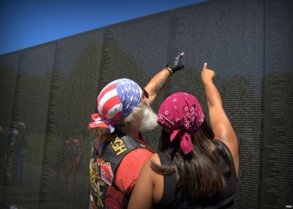 Мотопарад ветеранів В’єтнамської війни. ФОТО