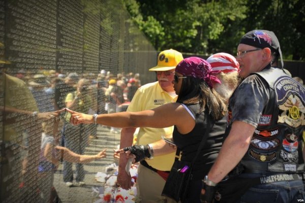 Мотопарад ветеранів В’єтнамської війни. ФОТО