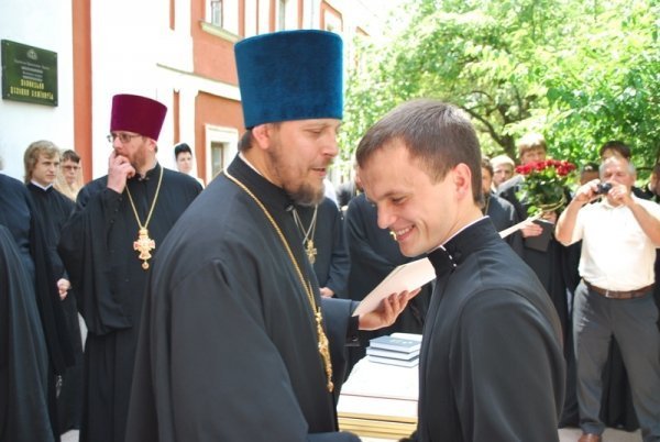 Випускний у Волинській духовній семінарії. ФОТО