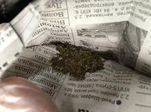 На «Ягодині» у далекобійника вилучили наркотики. ФОТО