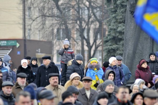 Луцьк. Віче і марш Майдану. ФОТО