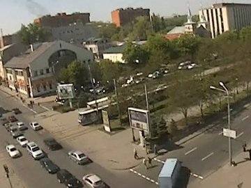 Як вибухнула зупинка у Дніпропетровську. ВІДЕО