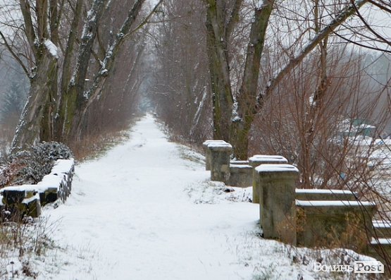 Луцьк засипало снігом. ФОТО