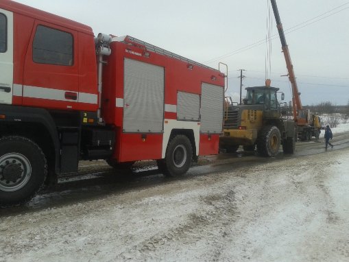 У селі під Луцьком 20-тонна фура злетіла у кювет. ФОТО