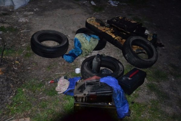 У центрі Луцька спалили авто активіста «Самооборони Волині». ФОТО. ВІДЕО