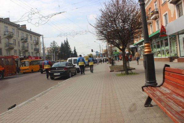 У Луцьку триває акція «Стоп Хам». ФОТО