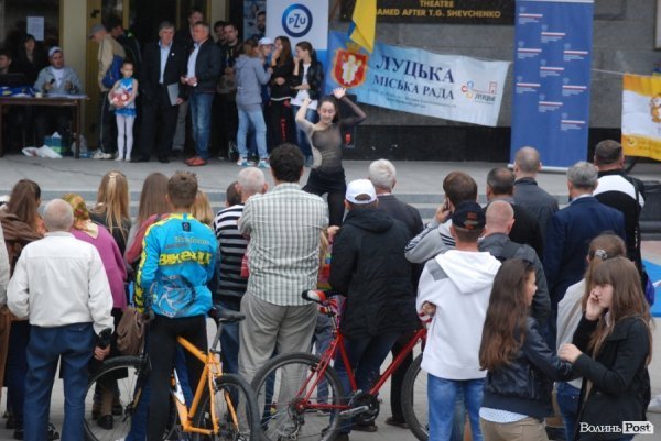 Свято спорту в центрі Луцька. ФОТО