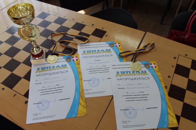 Волинські митники - чемпіони області з шахів