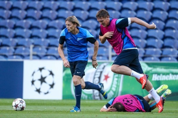 Як Тимощук грає у «Зеніті». ФОТО