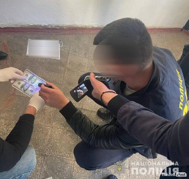 Головний лікар медзакладу на Волині «погорів» на хабарі. ФОТО