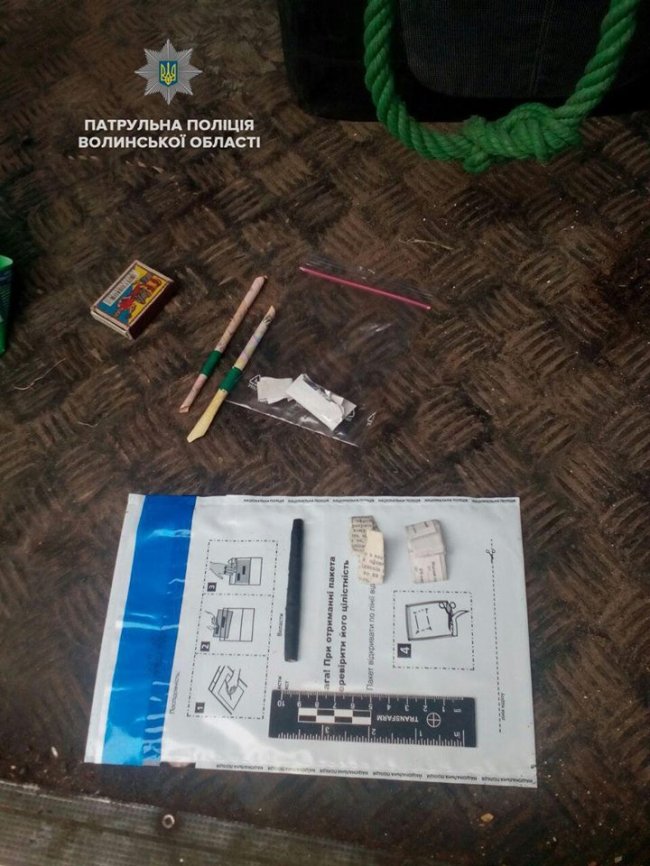 У Ковелі виявили трьох молодиків з наркотиками. ФОТО