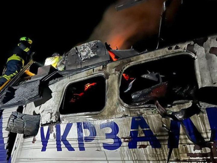 Атака на Ковель: російський дрон вранці вдарив по елетровозу