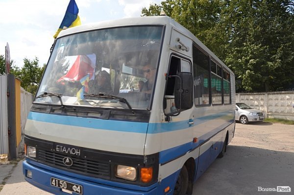 Волинські «нацгвардійці» повернулися додому. ФОТО. ВІДЕО