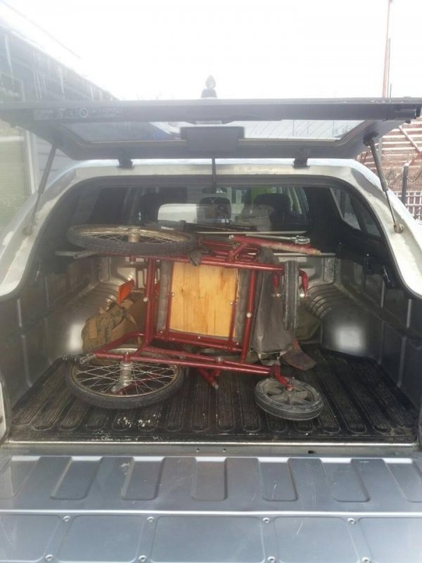 У Луцьку патрульні допомогли інваліду знайти тимчасовий притулок. ФОТО