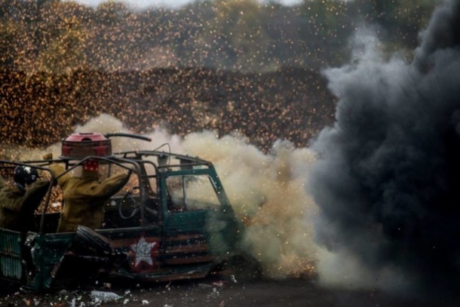 «Волинянка» стала мішенню для гранат. ФОТО