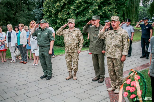 У Луцьку відзначили річницю визволення області від нацистських загарбників. ФОТО