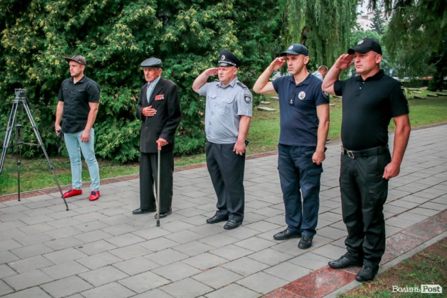 У Луцьку відзначили річницю визволення області від нацистських загарбників. ФОТО