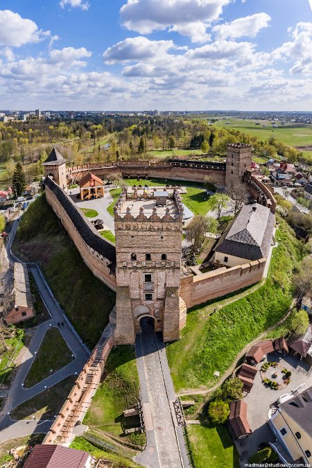 Оприлюднили фото замку Любарта з висоти