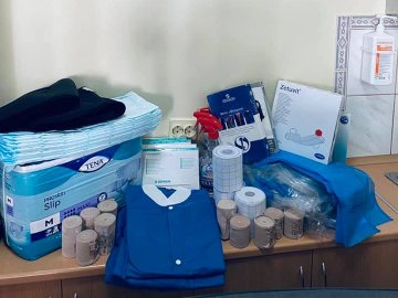 Луцька міська лікарня отримала благодійну допомогу. ФОТО