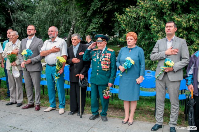 У Луцьку відзначили річницю визволення області від нацистських загарбників. ФОТО