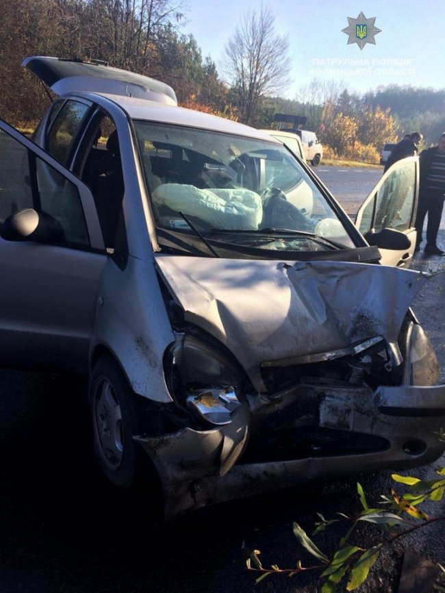 У Луцьку за півдня трапилось вісім аварій. ФОТО