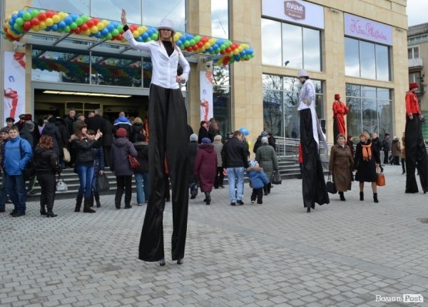 Відкрили луцький ЦУМ. ФОТО 