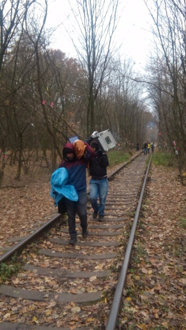 У рівненському «Тунелі кохання» знімають індійське кіно