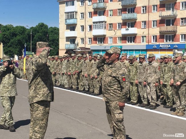 Ви зберегли наш мир: на Волині зустріли зенітників, які повернулися з АТО. ФОТО