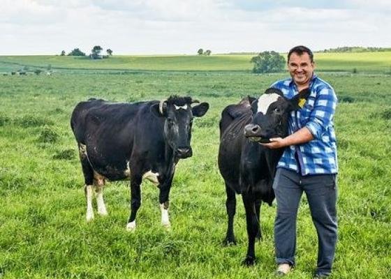 На Волині сім’я переїхала з міста в село, щоб займатися фермерством