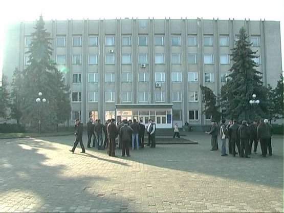 Ковельські таксисти розпочали страйк. ФОТО