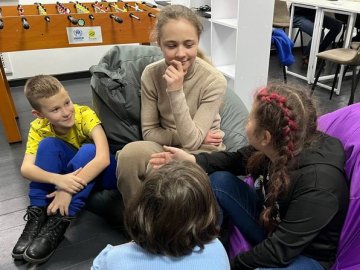 У місті на Волині працює культурне укриття для переселенців