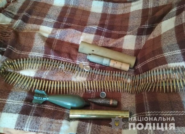 У волинянина вилучили арсенал боєприпасів. ФОТО