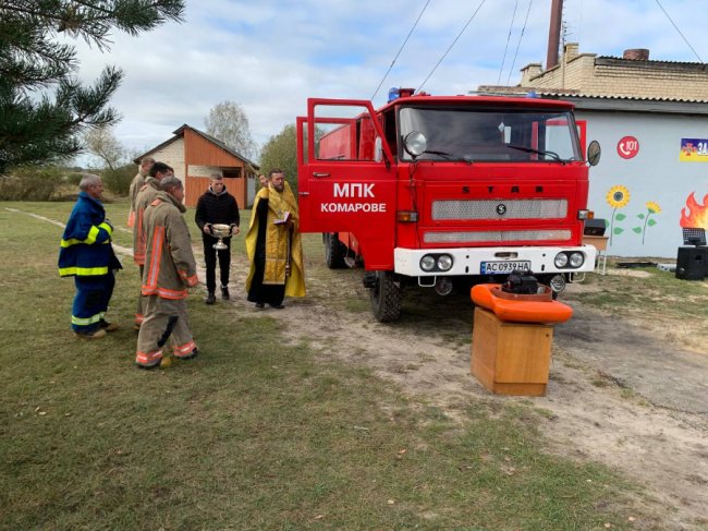 На Волині відкрився 106-ий підрозділ місцевої пожежної охорони 
